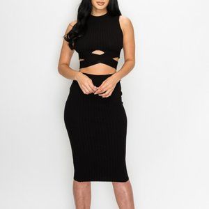 Two-Piece Midi Dress